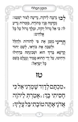 תיקון הכללי גדול בכריכה רכה