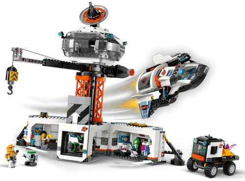  סיטי - בסיס חלל ומשטח שיגור חללית  60434 LEGO