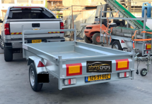 נגרר פתוח 1.5X1.3 למשקל כולל 500 ק"ג