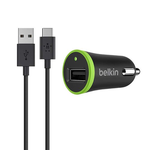 מטען לרכב עם כבל ניתק USB-C