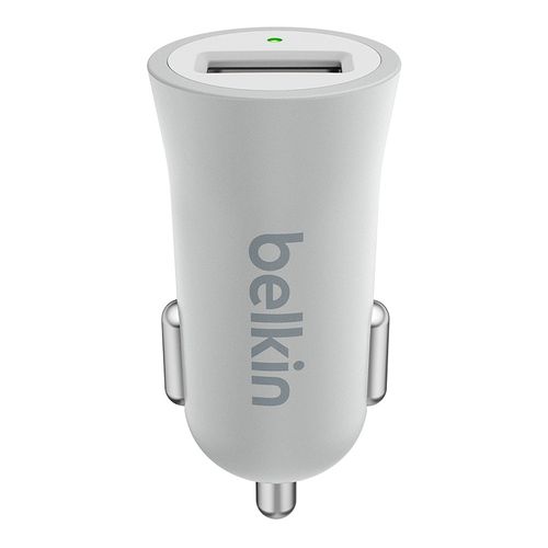 מטען מהיר לרכב USB 2.4A בעיצוב מתכתי