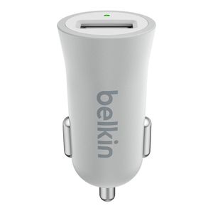 מטען מהיר לרכב USB 2.4A בעיצוב מתכתי