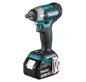  מפתח אימפקט נטען 210 ניוטון-מטר מנוע BL מתח 18V כולל סוללה 5AH דגם MAKITA DTW181Z מקיטה