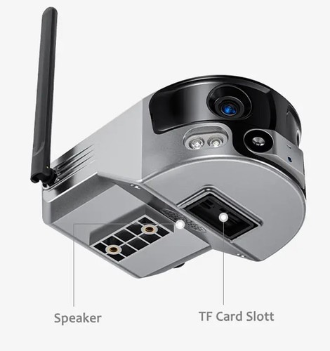 מצלמת אבטחה סולארית Zeero Alien WIFI