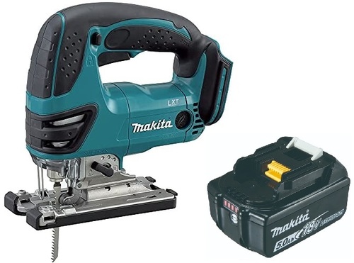 משור אנכי נטען 18V דגם DJV180 + סוללה 5AH (ללא מטען) מבית Makita