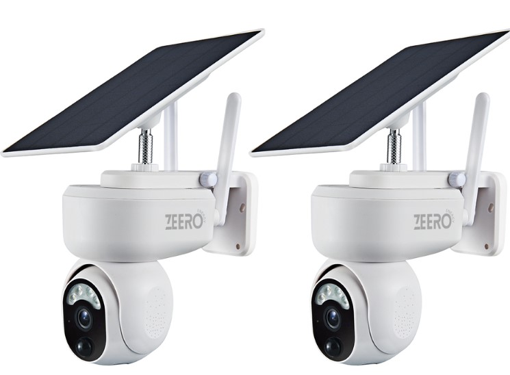 קיט מצלמות אבטחה סולאריות Zeero WIFI Pro