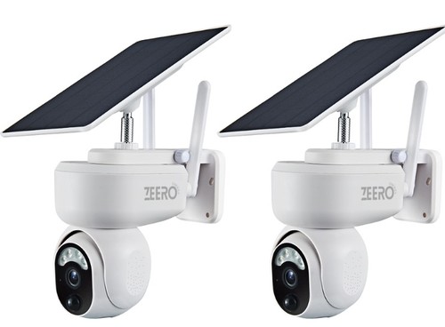 קיט מצלמות אבטחה סולארית Zeero SIM Pro 