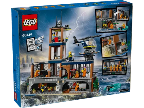  סיטי - אי כלא משטרתי  60419 LEGO