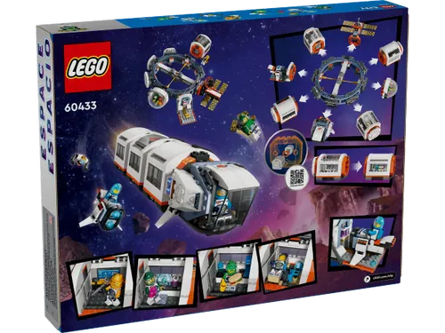 סיטי - תחנת חלל מודולרית  60433 LEGO