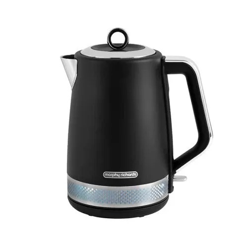 קומקום חשמלי מורפי ריצ’רדס 1.7 ליטר Morphy Richards Illumination בצבע שחור
