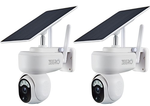 קיט מצלמות אבטחה סולאריות Zeero WIFI Pro
