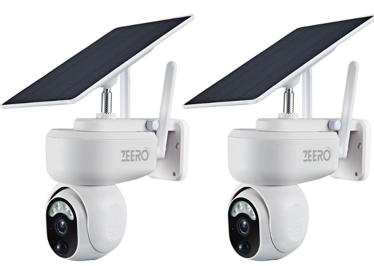 קיט מצלמות אבטחה סולאריות Zeero SIM Pro