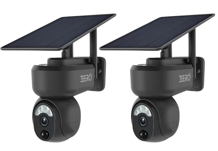 קיט מצלמות אבטחה סולאריות Zeero Ninja WIFI