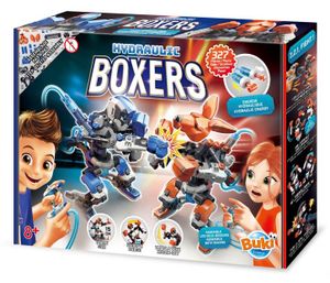 ערכה לבניית שני רובוטים מתאגרפים הידראוליים