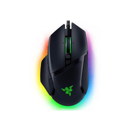 עכבר גיימינג חוטי דגם BASILISK V3 RGB RAZER בצבע שחור