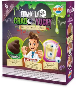 מיני מעבדה להכנת 6 ניסויים מגעילים (אבל משעשעים)