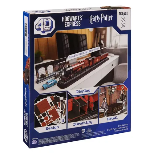 4D BUILD - פאזל תלת מיימד 181 חלקים - הוגוורט אקספרסס