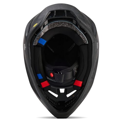 קסדת פוקס קרבון שחור מט - FOX V3 RS CARBON V24