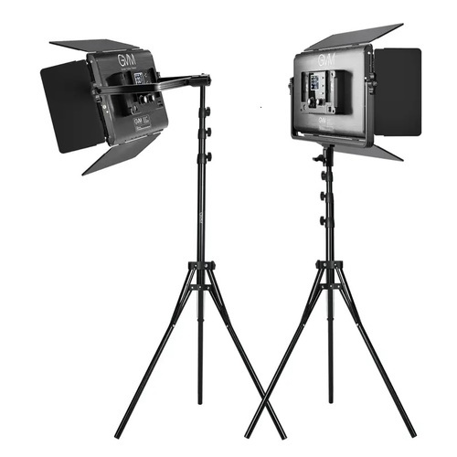 קיט 2 פנסי לד צבעוני GVM 1500D-2L