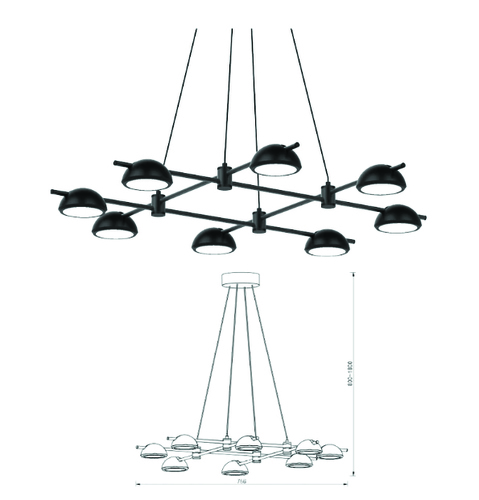 מנורת תליה KRIG שמיניה 64W LED