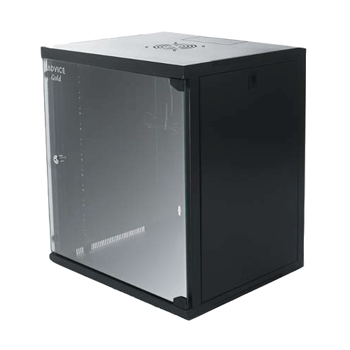 ארון תקשורת 12U עומק 600