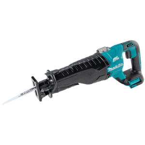 גוף מסור חרב נטען בראשלס - MAKITA XRJ05Z BL 18V