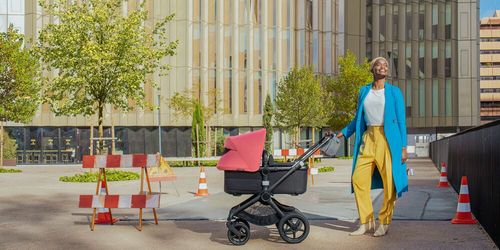 גגון לעגלת בוגבו פוקס 3 ולפוקס 5 Bugaboo Fox בוגבו צבע לבן מיסטי