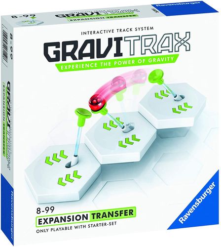 Gravitrax משחק מסלולי גולות מאתגר הבוחן כח משיכה - ערכת הרחבה מקפצת מעבר 