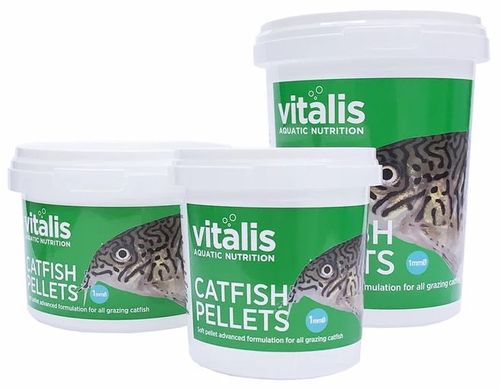 ויטליס קטפיש פלטס דגי חתול דגי קרקעית Vitalis במשקל 260 גרם