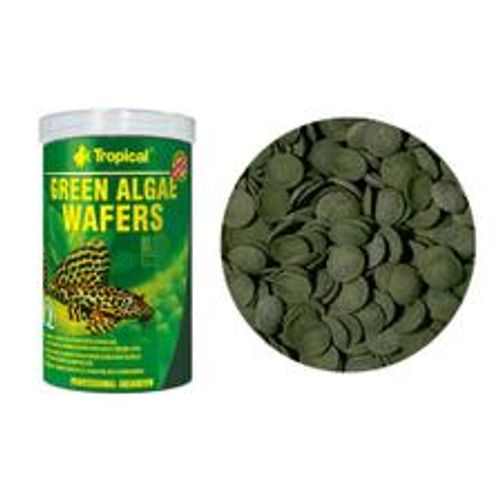 טרופיקל לארג' גרין וואפרס לדג מנקה Tropical Green Algae Waferrs במשקל 113 גרם