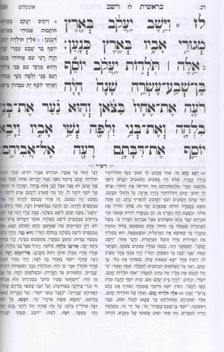 סט ספרי חמישה חומשי תורה- עם תפילות לשבת כוונת הלב המהודר