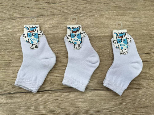 מארז 3 זוגות גרביים לתינוק Tinies לבן 