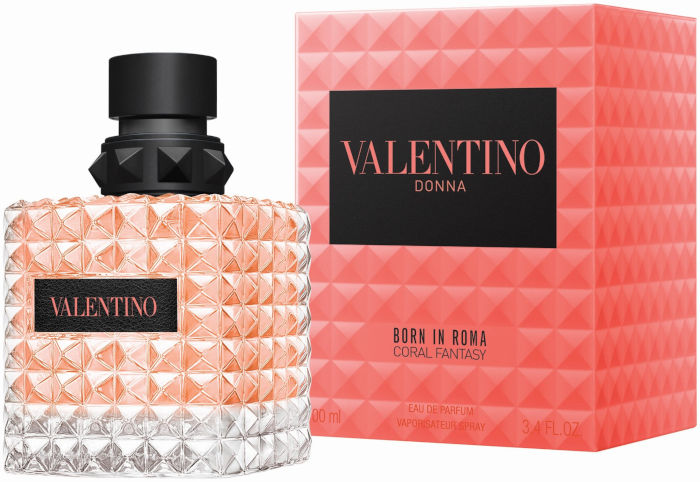 בושם לאישה ולנטינו VALENTINO DONNA BORN IN ROMA CORAL FANTASY 100 ML E.D.P