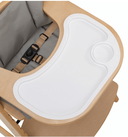 מגש + ריפוד לכסא אוכל מעץ מודולר