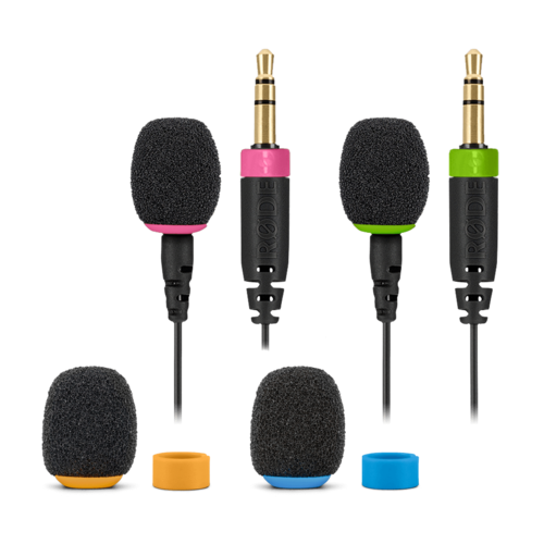 סט זיהוי צבעים לקיט מקלט ומשדר אלחוטי RODE COLORS 2
