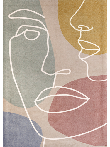 שטיח 170X240 פנים מודרניות MODERN FACES floor mat