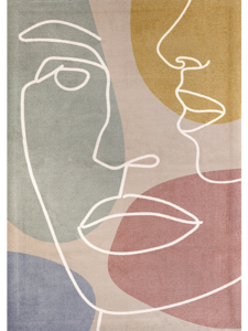 שטיח 170X240 פנים מודרניות MODERN FACES floor mat