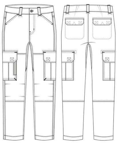 DOUBLE BAY – cargo cotton REDBACK רדבק