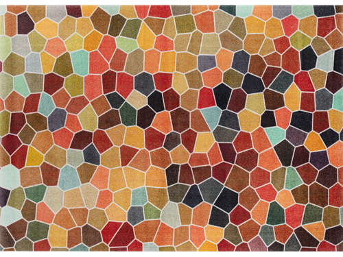 שטיח 170X240 פסיפס אדום SPLENDOUR floor mat