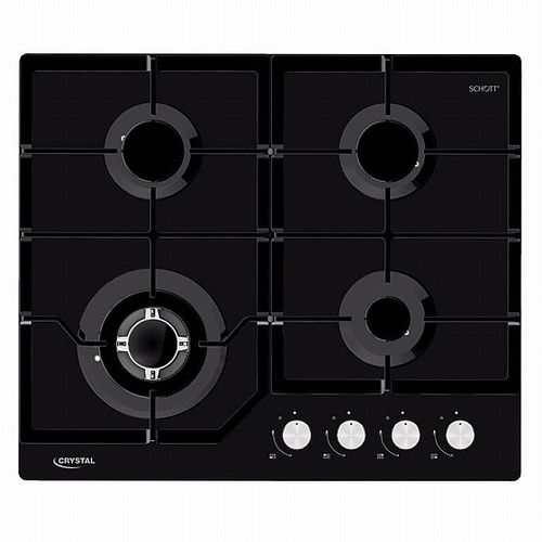 ‏כיריים גז Crystal MGH66GW/B קריסטל