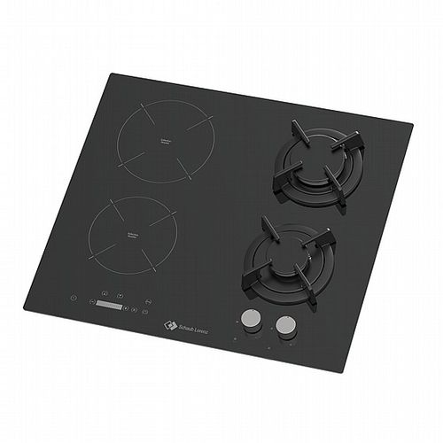 כיריים היברדיות משולבות שתי להבות גז + שני מבערים אינדוקציה SCHAUB LORENZ שאוב לורנץ I6008