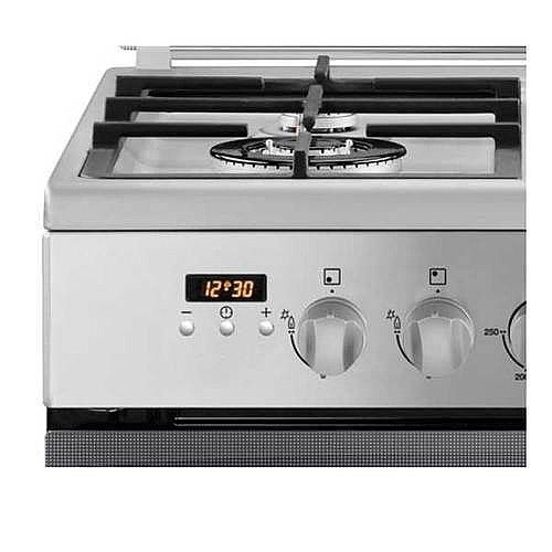 תנור משולב כיריים גז Zanussi זנוסי ZCK67326XA
