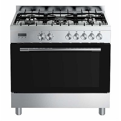 ‏תנור משולב כיריים Midea 36QMS5GP48 מידאה