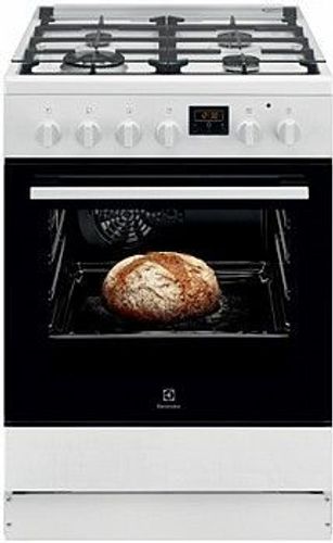 ‏תנור משולב כיריים Electrolux LKK620200W אלקטרולוקס