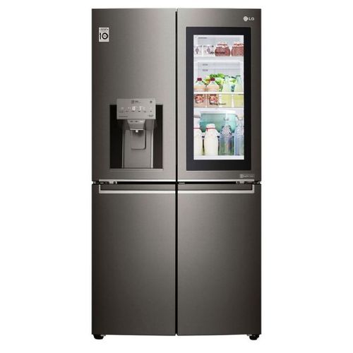מקרר 4 דלתות LG דגם GR-X710INS נירוסטה שחורה