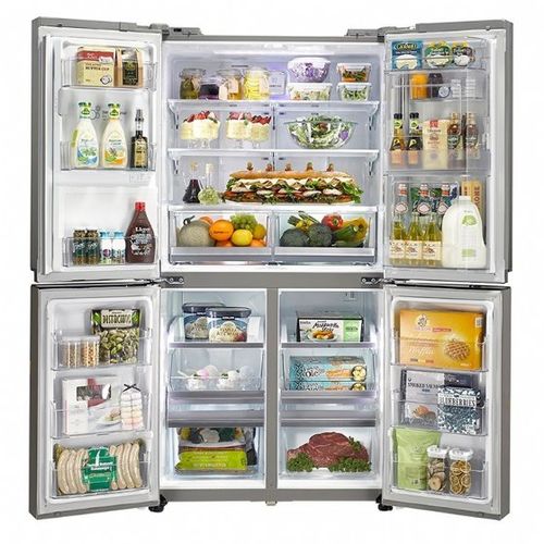 מקרר 4 דלתות 837 ליטר LG מדגם GR-J910SDID