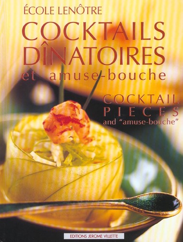 ספר בצרפתית Cocktails dînatoires et amuse-bouche