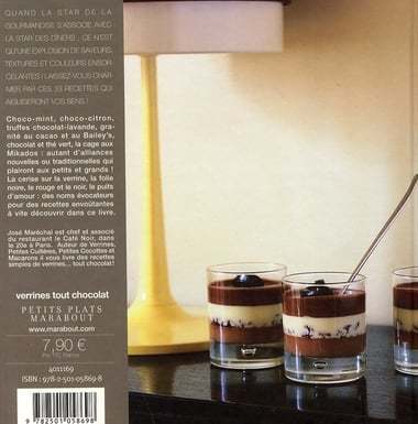 ספר בצרפתית verrines tout chocolat