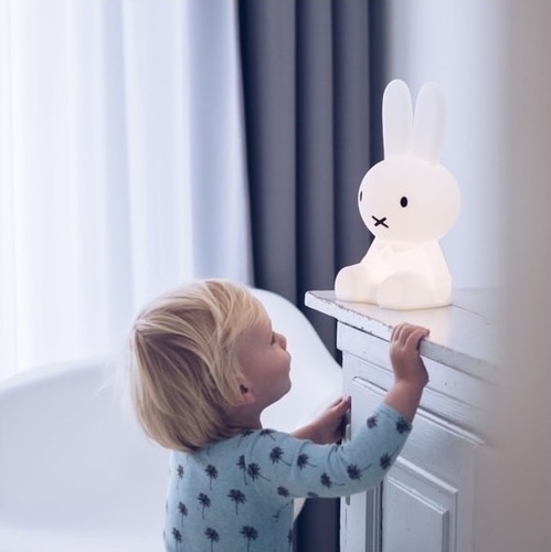 מנורת לילה נטענת USB עשויה סיליקון רך מיפי Miffy הארנבת 30 ס