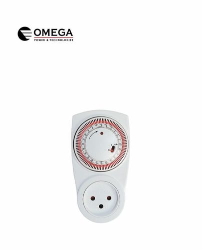 שעון 24 שעות תקע-שקע ללא מחוג דגם: omega 312000000